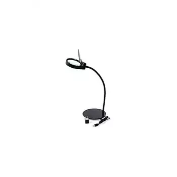 Лупа-лампа Kromatech бестеневая 3x/10x, 100/25 мм, на подставке, с подсветкой (26 LED) PD-4S
