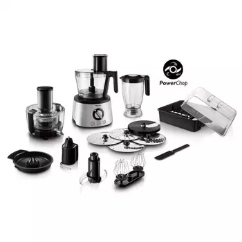 Кухонный комбайн Philips HR7778/00 1300Вт серебристый