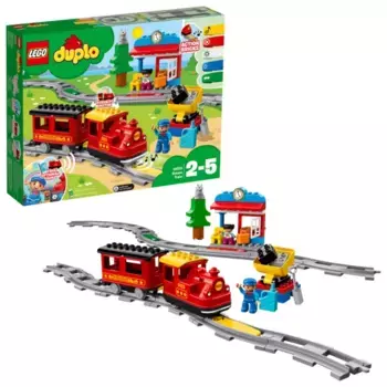 LEGO DUPLO Конструктор "Поезд на паровой тяге"