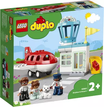 LEGO DUPLO Конструктор "Самолет и аэропорт"