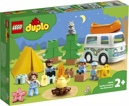 LEGO DUPLO Конструктор "Семейное приключение на микроавтобусе"
