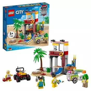 LEGO My City Конструктор "Пост спасателей на пляже"