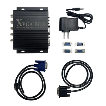 RGBS MDA CGA EGA в VGA Промышленный монитор Набор видеоконвертеров Промышленный монитор PlugAndPlay US Plug чёрный