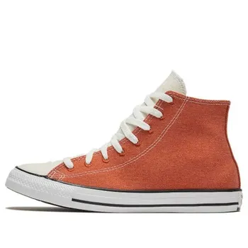 Кроссовки renew cotton chuck taylor all star high 'orange' Converse, красный