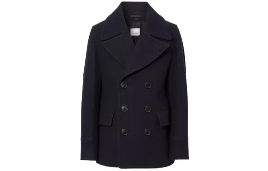 Пальто мужское Burberry, темно-синий