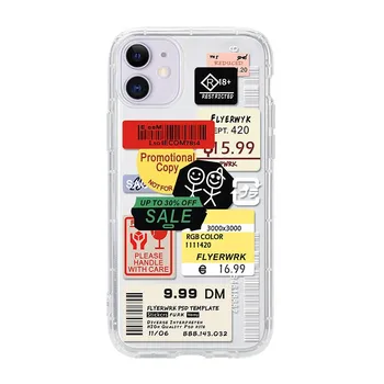Clear Funda For Iphone 11 12 Case Iphone 13 Pro Max Coque Iphone11 12 13 Mini XR X XS 6s 7 8 Plus SE 2020 10 Capas Soft Cover iPhone 6S 6