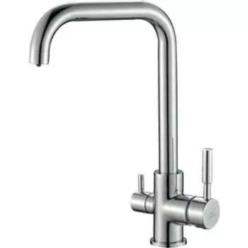 Смеситель для кухни ZorG Steel Hammer SH 715 CR с подключением фильтра, хром