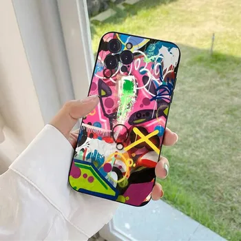 Чехол для телефона с рисунком уличного граффити для iPhone 13 Pro MAX 14 11 12 Mini X XS XR 6 7 8 Plus SE 2020, мягкий чехол из ТПУ iphone 11