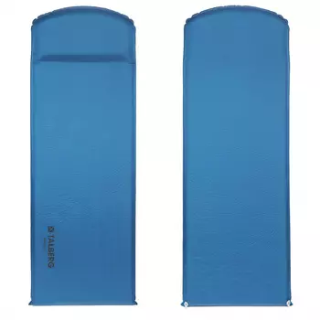 WELLAX MAT самонадувающиеся коврики (синий 195x71x7,5 см)