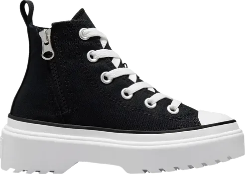 Кроссовки Converse Chuck Taylor All Star Lugged Lift Platform High PS Black White, черный