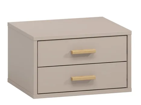 Тумба прикроватная подвесная Ивейн-9 Latte Double