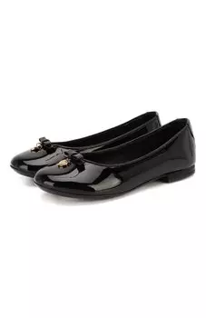 Кожаные балетки Dolce & Gabbana