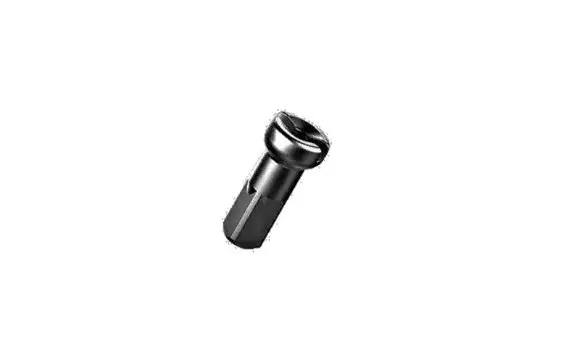 Ниппель латунный Pillar Brass nipple 12G x 13 mm Black, NBG210014