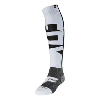 Носки велосипедные Fox Coolmax Oktiv Thick Sock, Black/White, 2021