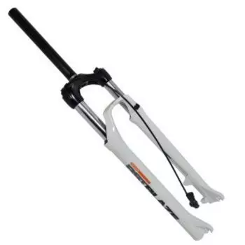 Вилка велосипедная RST BLAZE 29 RL, ход 100 мм, шток 28.6X 240 мм, белая, BLAZE 29 RL
