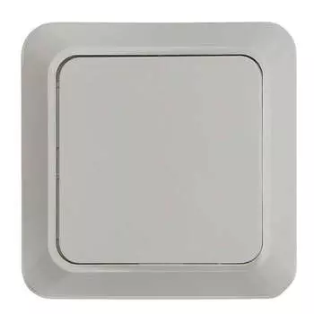 Выключатель IN HOME Bolleto, 1кл., открытый монтаж, в сборе, белый (4680005959747)