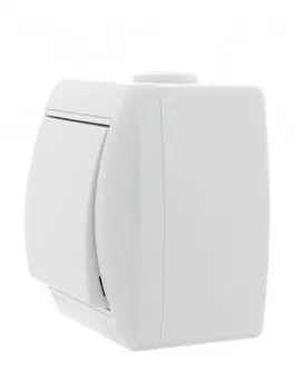 Выключатель LEZARD Nata , 1кл., открытый монтаж, в сборе, белый (710-0200-100)