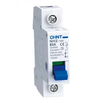Выключатель нагрузки 1P 63А, CHINT NH2-125 (401056)