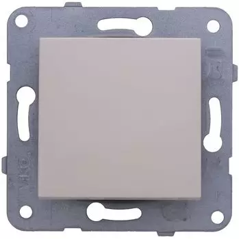 Выключатель Panasonic Karre&amp;Arkedia, 1кл., скрытый монтаж, механизм без накладки и рамки, бежевый (wktt00222bg-ru)