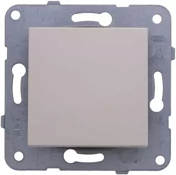Выключатель Panasonic Karre&Arkedia, 1кл., скрытый монтаж, механизм без накладки и рамки, бежевый (wktt00432bg-ru)