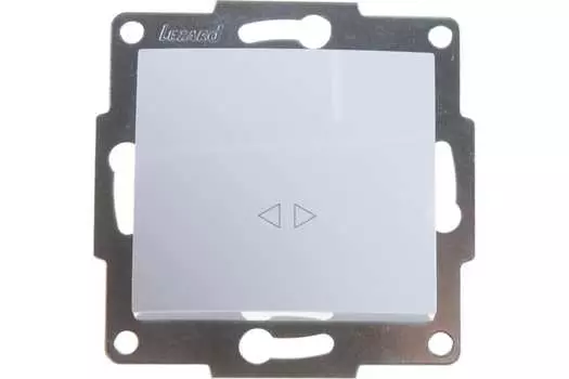 Выключатель промежуточный LEZARD KARINA 707-0288-107, 1кл., скрытый монтаж, в сборе, белый (707-0288-107)