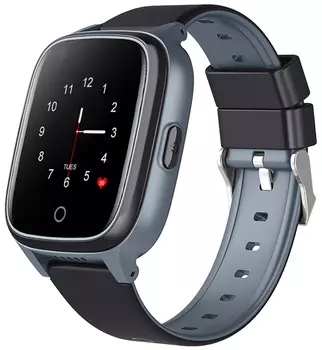 Детские 4G LTE смарт-часы с камерой и GPS-трекером WONLEX KT17 BLACK