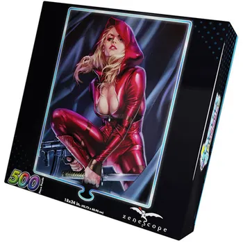 Настольная игра Jasco Games Grimm Fairy Tales Foil Jigsaw Puzzle: Red Agent (Backrooms Sale)