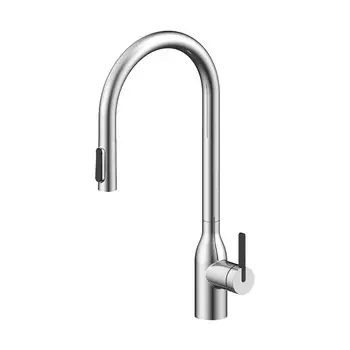 Смеситель для кухни Paulmark UNIVERSAL Un213880-BS брашированная сталь