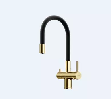 Смеситель для кухни Sancos Lucia SC4004BG брашированное золото