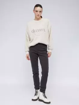 Утеплённые джинсы Skinny с флисом