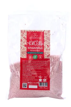 Кисель АлтайПлод Клубничный витаминизир сухой, 500 г