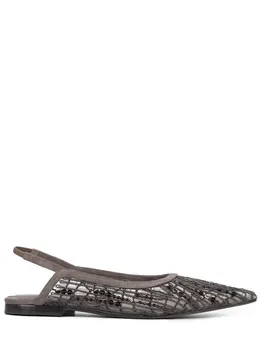 Балетки текстильные BRUNELLO CUCINELLI