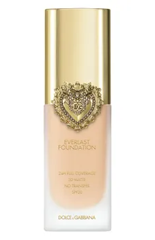 Стойкий матовый тональный крем Everlast Foundation SPF20 PA+++, оттенок 06W Light (27ml) Dolce & Gabbana