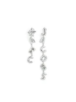 Серьги-подвески Balloon Marc Jacobs, серебряный