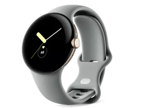 Умные часы Google Pixel Watch 41mm LTE (Champagne Gold/Hazel)