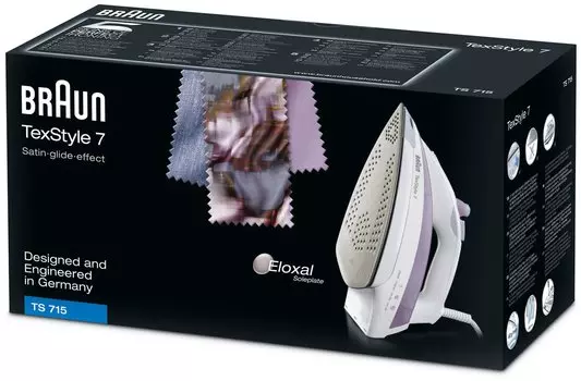 Утюг Braun TS 715 (Фиолетовый)