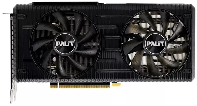 Видеокарта Palit GeForce RTX 3060 Dual OC 12 GB (Черный)