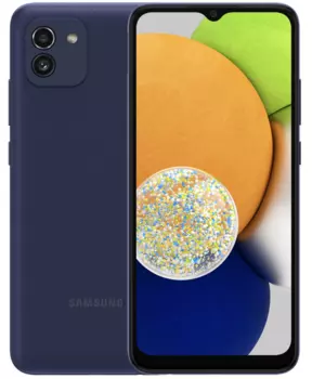 Смартфон Samsung Galaxy A03 3/32GB (RU/A) (Синий)