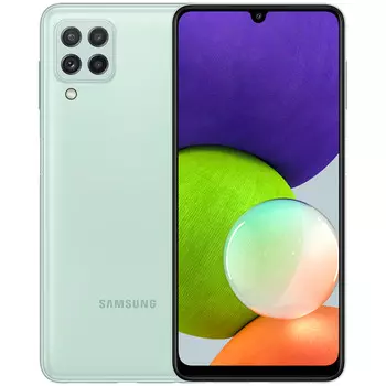 Смартфон Samsung Galaxy A22 4/64GB (RU/A) (green, 64Gb)