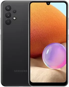 Смартфон Samsung Galaxy A32 64Gb (RU/A) (Черный, 64Gb)