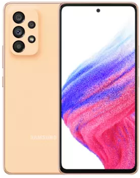 Смартфон Samsung Galaxy A53 5G 8/128GB (Оранжевый)