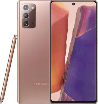 Смартфон Samsung Galaxy Note 20 5G 8/256GB (Бронзовый, 256Gb)