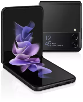 Смартфон Samsung Galaxy Z Flip3 256GB (RU/A) (Черный)