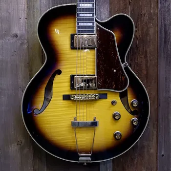 Электрогитара Ibanez AF95FM-AYS Artcore Expressionist 2018 - Present - Antique Yellow Sunburst