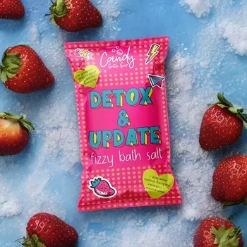 LABORATORY KATRIN Шипучая соль для ванн Candy bath bar "Detox & Update" 100.0