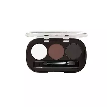 LA ROSA Тени для бровей MATTE, 3 оттенка