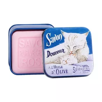 LA SAVONNERIE DE NYONS Мыло с розой Белые коты 100.0