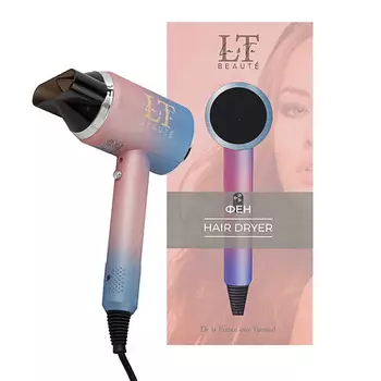LA & TE BEAUT Фен для волос с ионизацией, 1800 Вт.