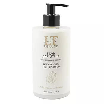 LA & TE BEAUT Гель для душа с экстрактом кокоса