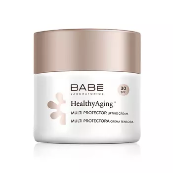 LABORATORIOS BABE Крем для лица лифтинг антивозрастной дневной с DMAE и SPF30 50.0